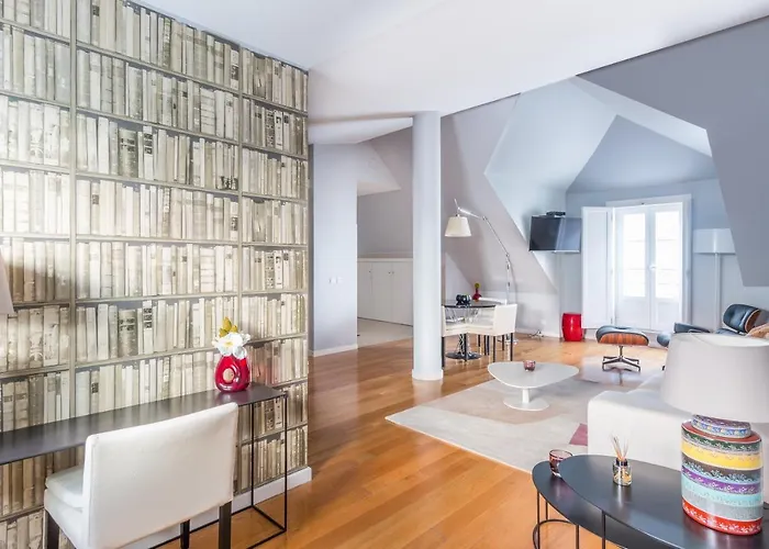 Flh Baixa-chiado Library Loft דירה *