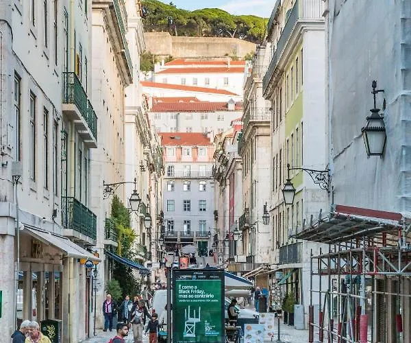 Flh Baixa-chiado Library Loft דירה